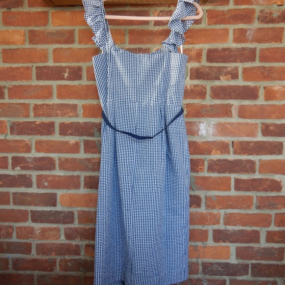 Gal Meets Glam Collection Carly Gingham Sheath Dress - Picture 6 of 11